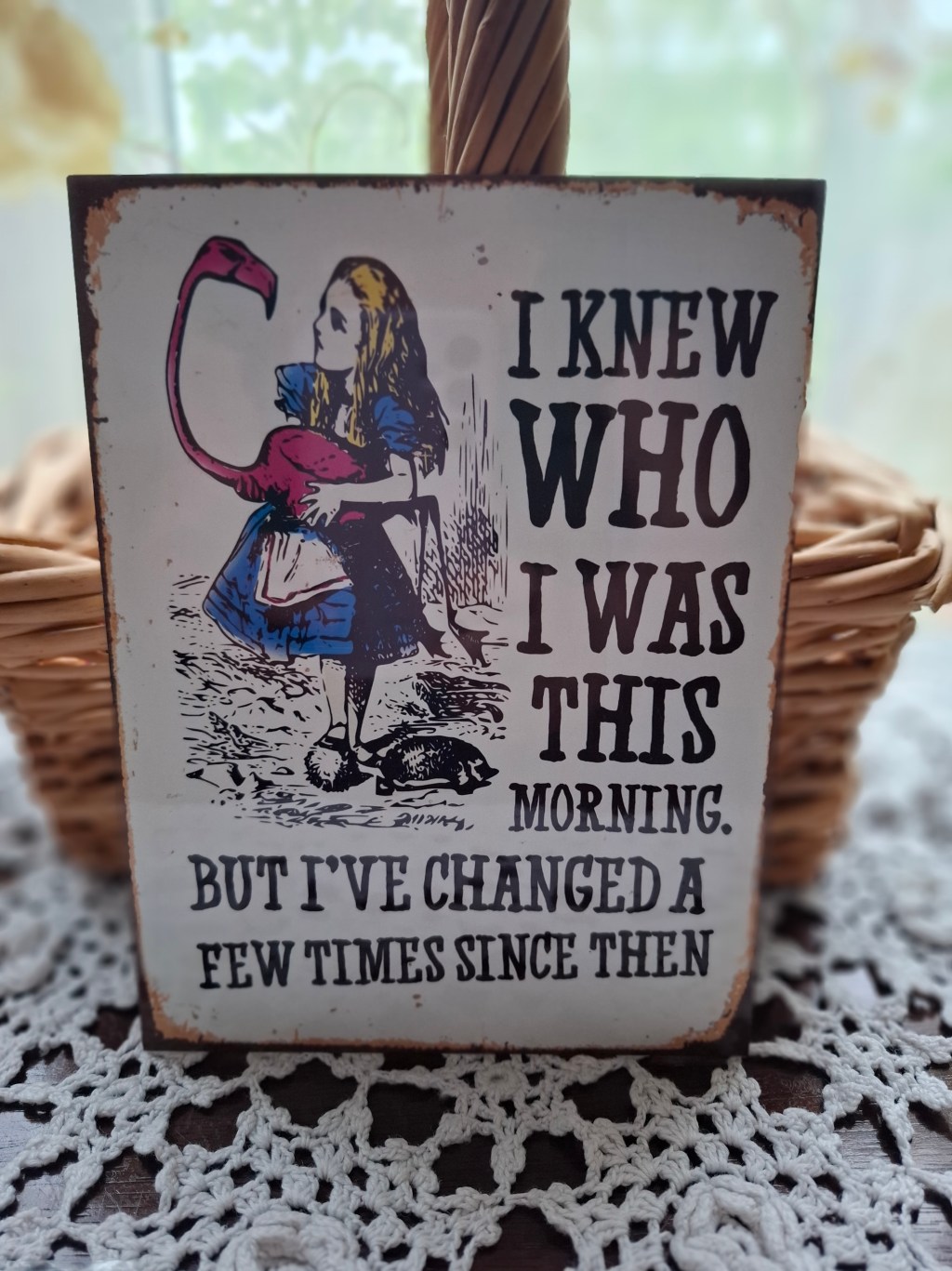 On being changeable.